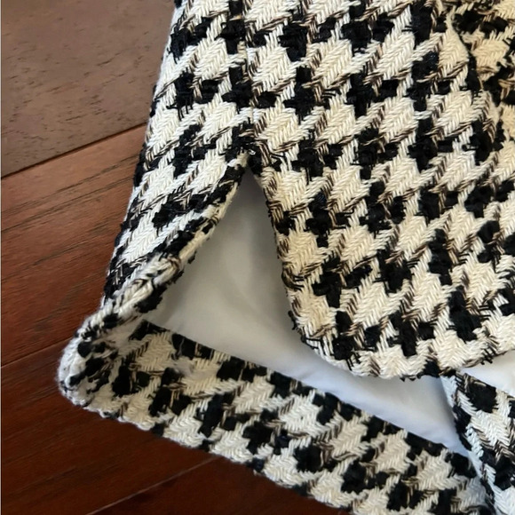 Goodboy Tweed Jacket Black & White fully lined one size like new - Picture 5 of 14